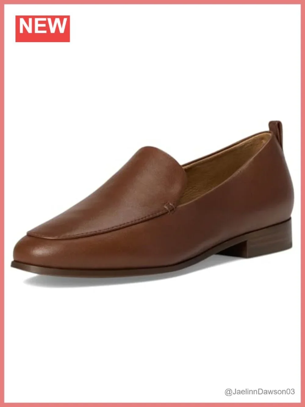 Women's Leather Loafers Slip-Ons Ortholite Comfort